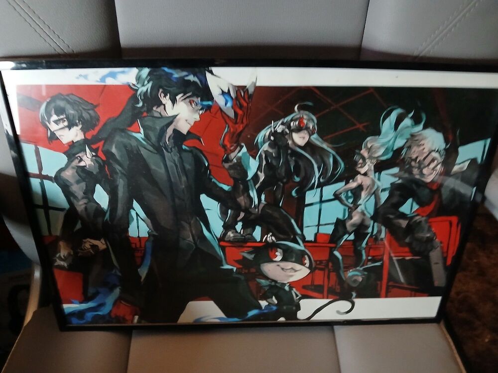 Artist Jimbobox Original Print Persona 5 Joker 12' x 18' Sent Unframed AX Con